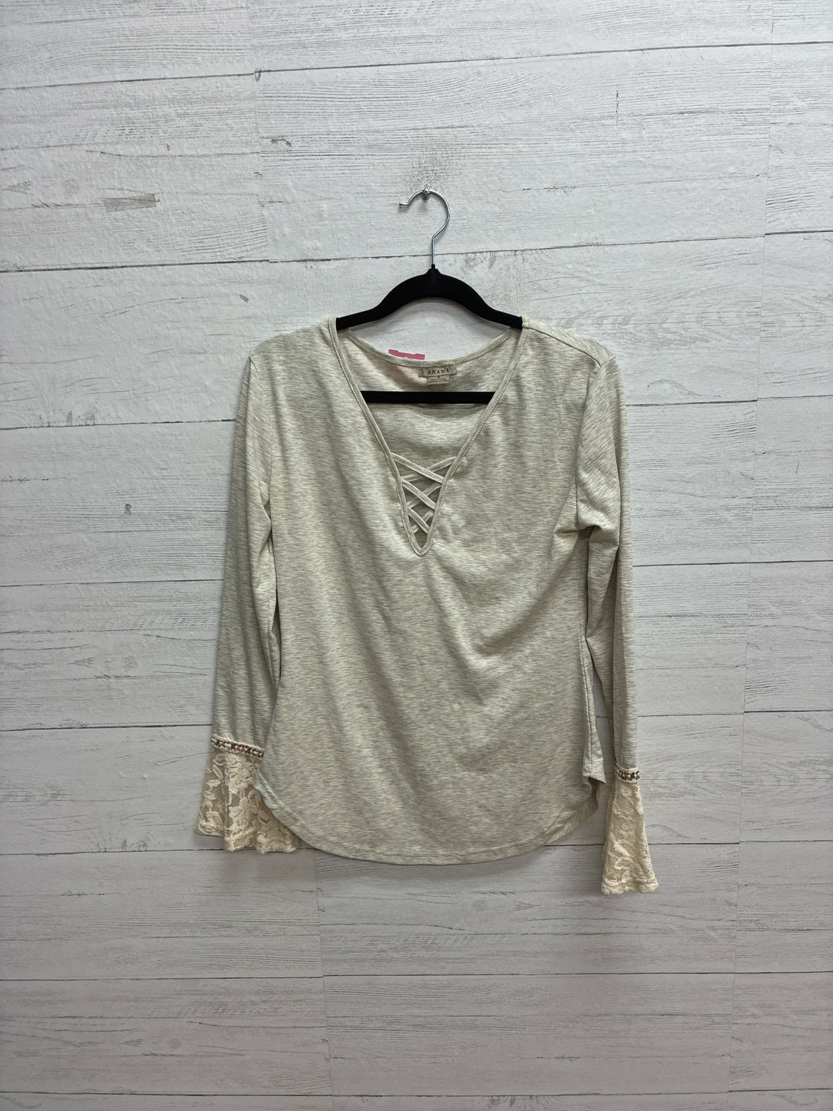 Size M Anama Ecru Womens Shirt