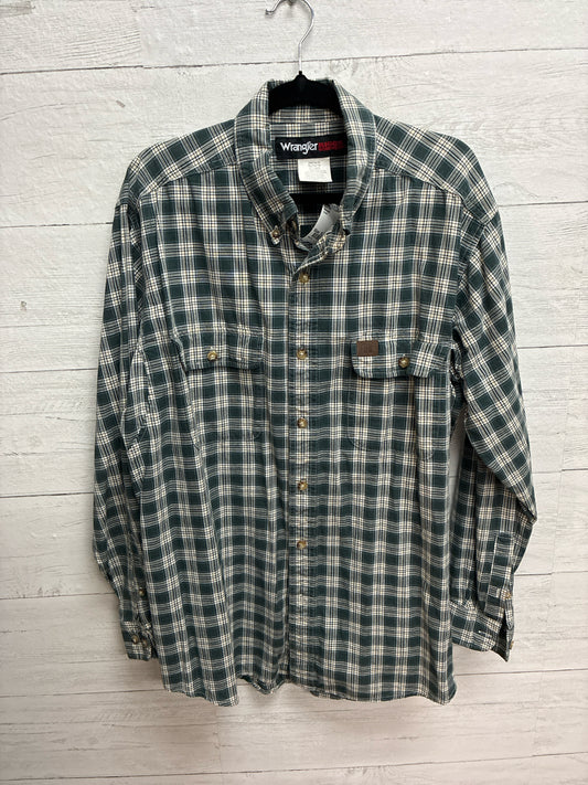 Size XL Wrangler Green Mens Shirt