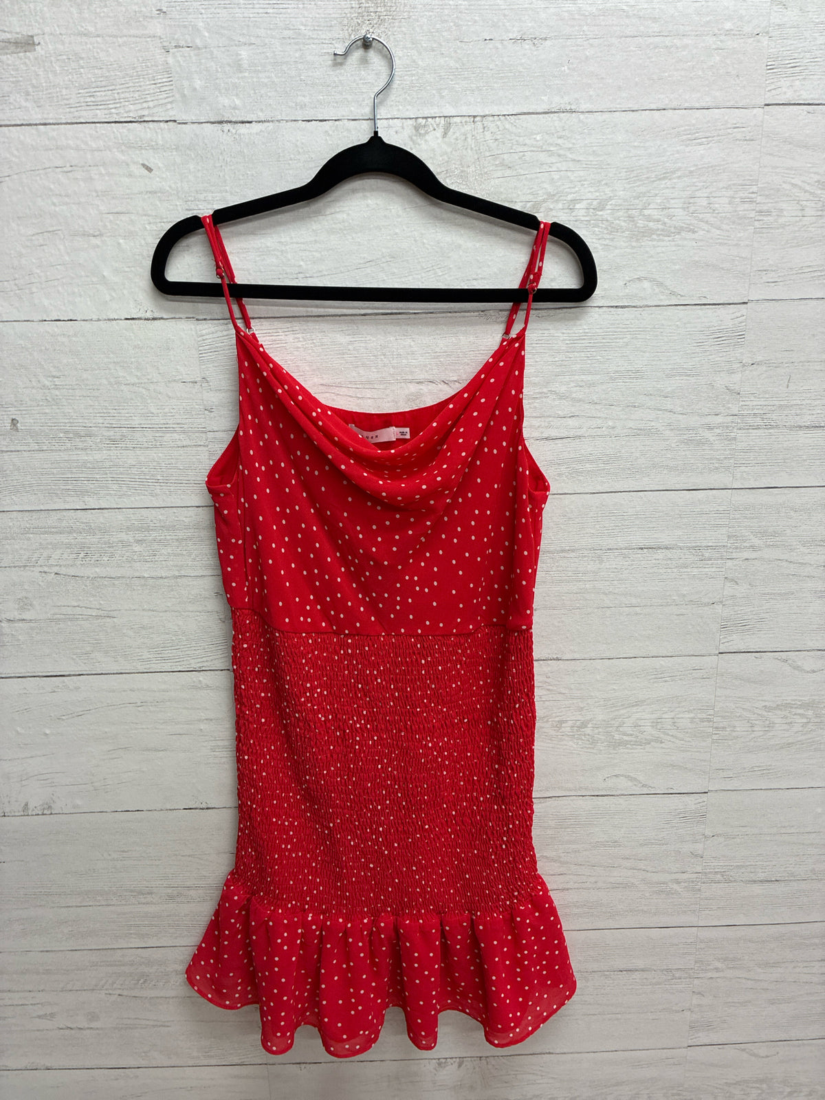 Size L Lush Red/White Dress/Evening Wear